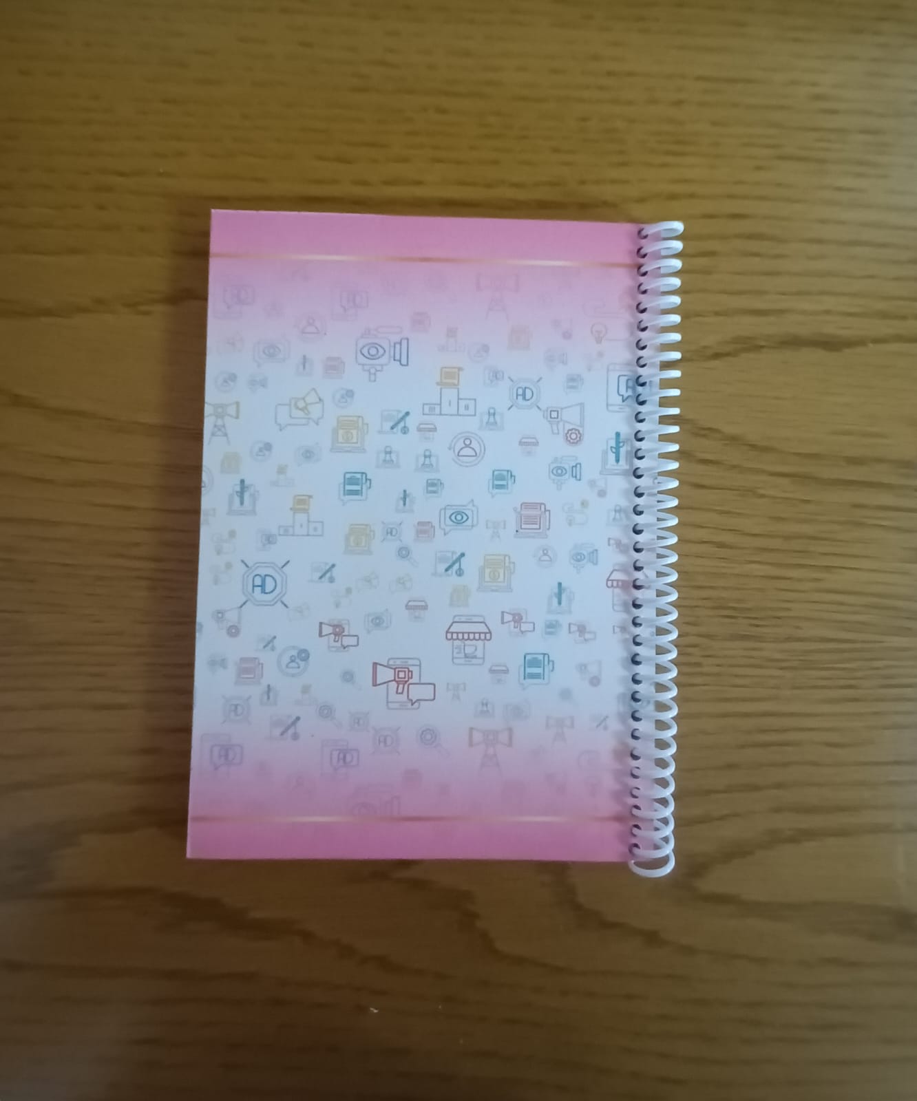 Cuaderno de pedidos tamaño A5 personalizado
