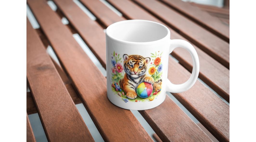 Taza de ceramica con estuche