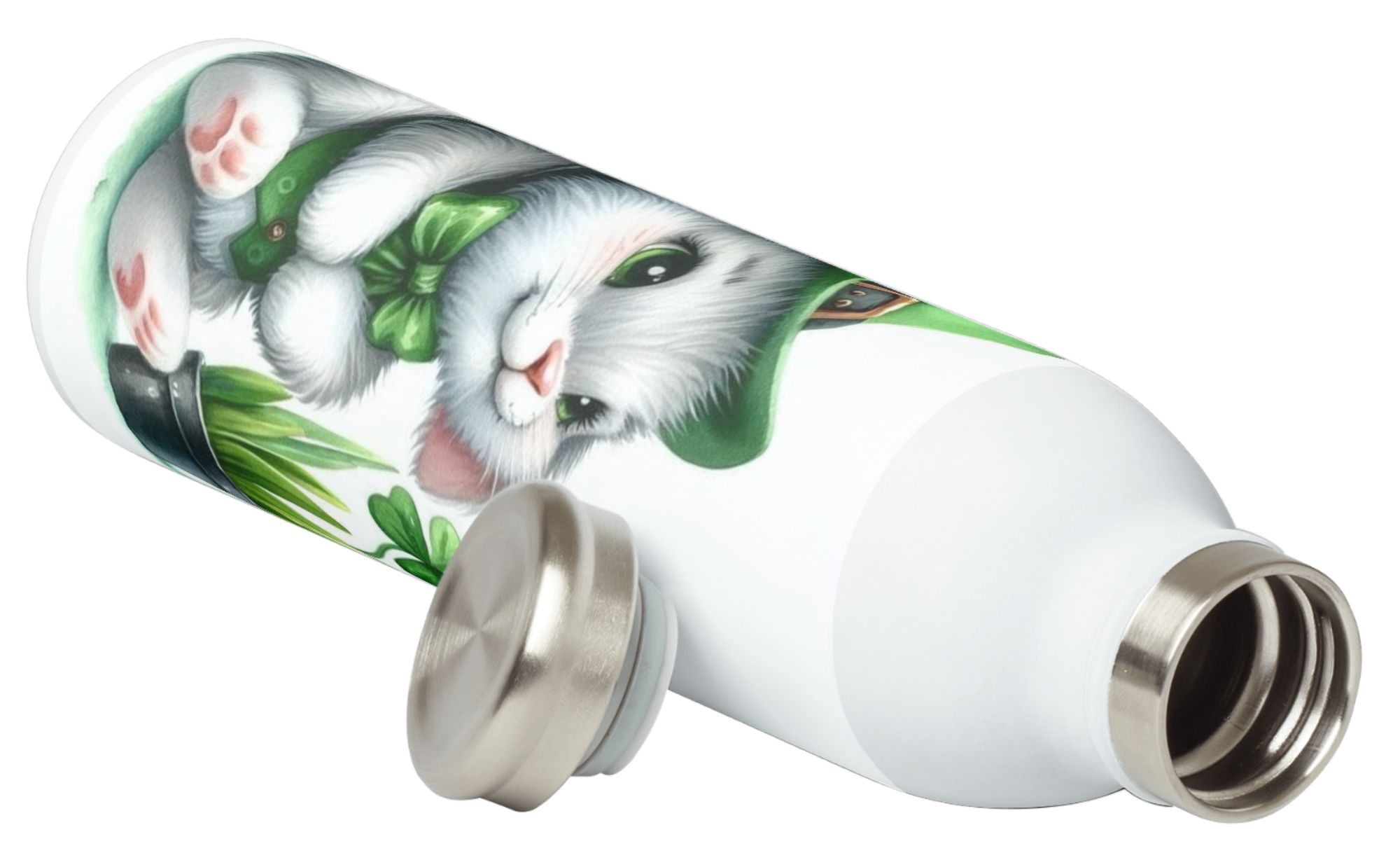 Botella de agua termica de acero