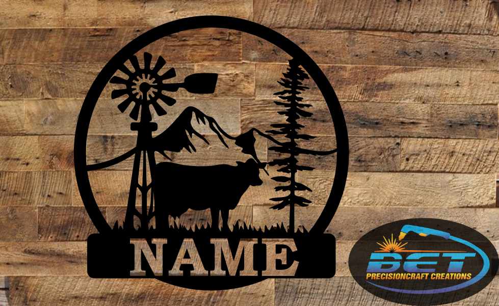 Rustic Farmstead Monogram