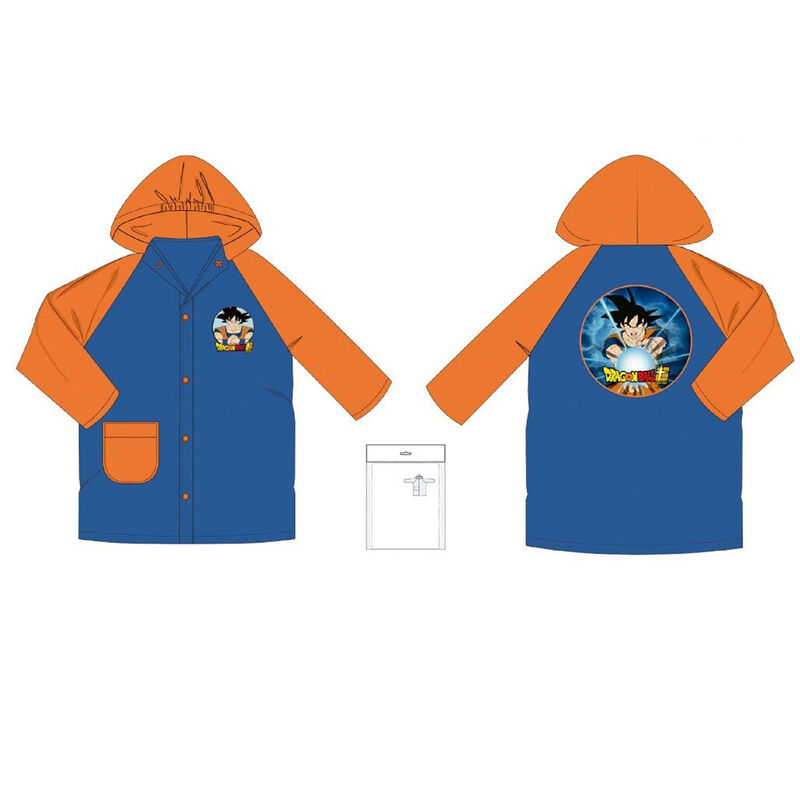 Chubasquero "Dragón ball"