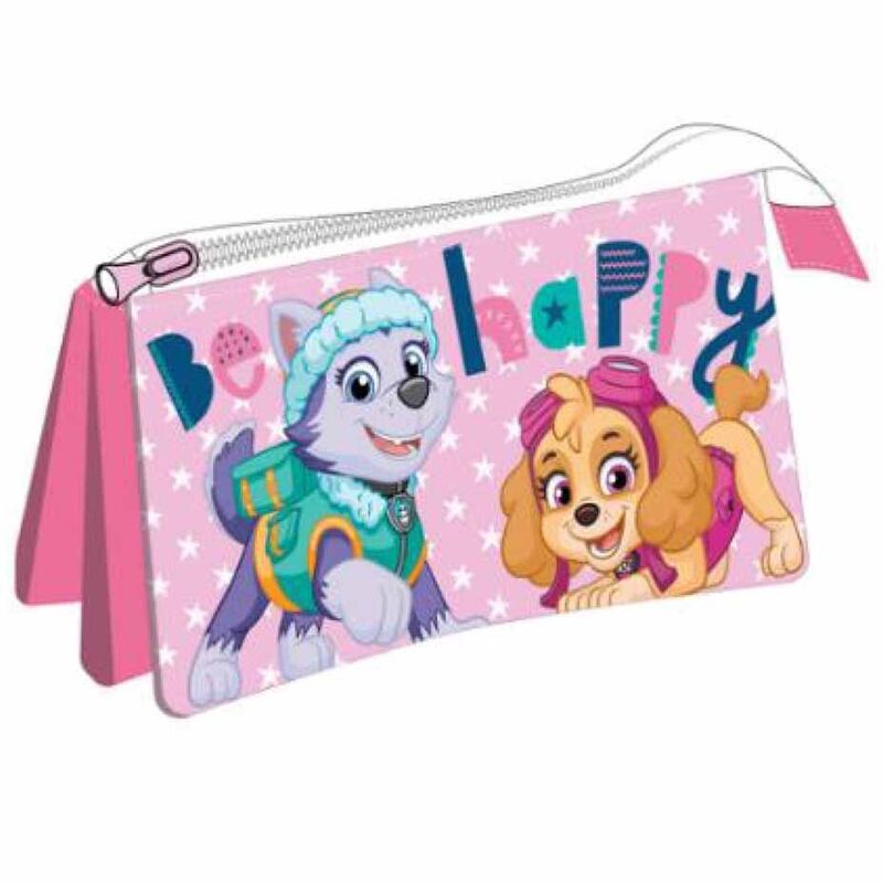 Estuche portatodo triple de Paw Patrol 