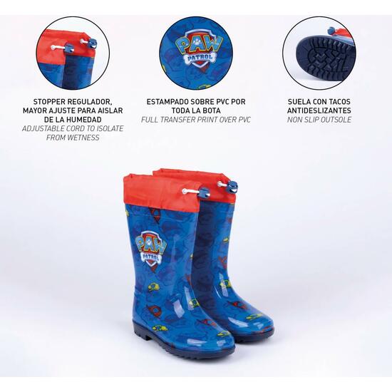 Botas agua Paw Patrol