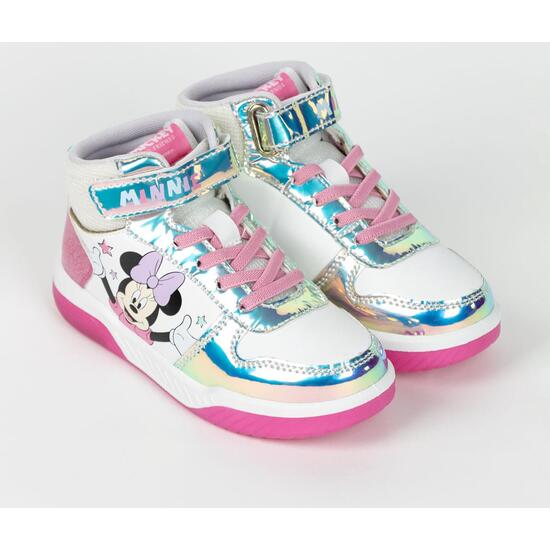 Zapatilla Deportiva Alta Luz Minnie