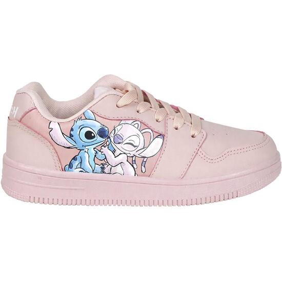 Zapatilla Deportiva Stitch Rosa