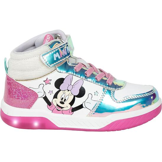 Zapatilla Deportiva Alta Luz Minnie
