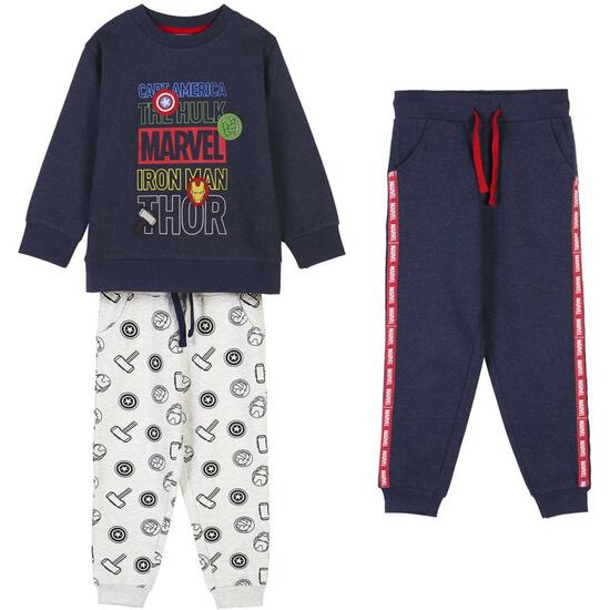 CONJUNTO MARVEL 3P