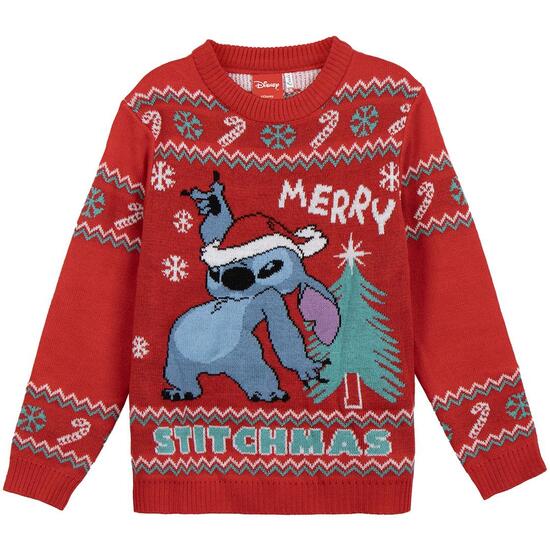 Jersey punto navidad stitch