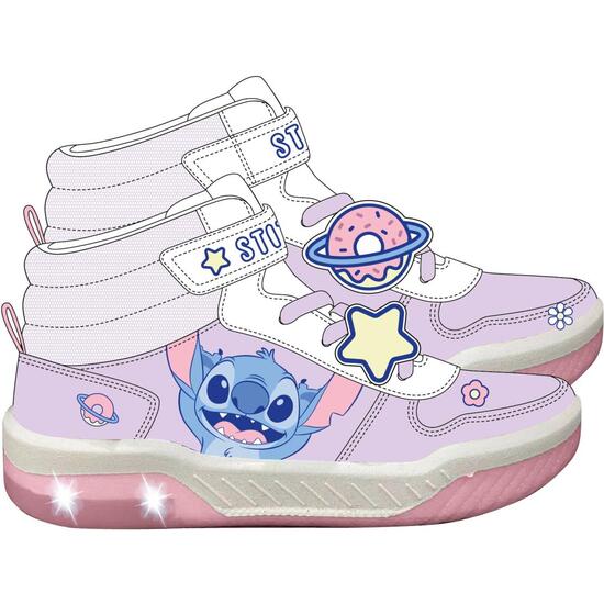 Zapatilla Deportiva Alta Stitich Luz