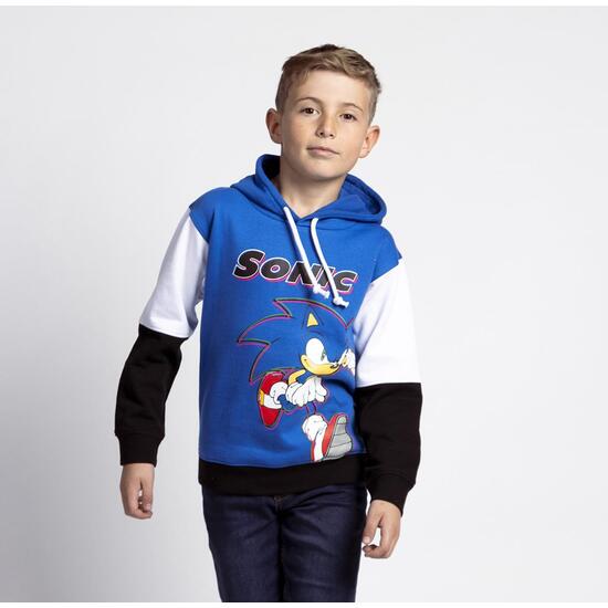 Sudadera Gorro Sonic
