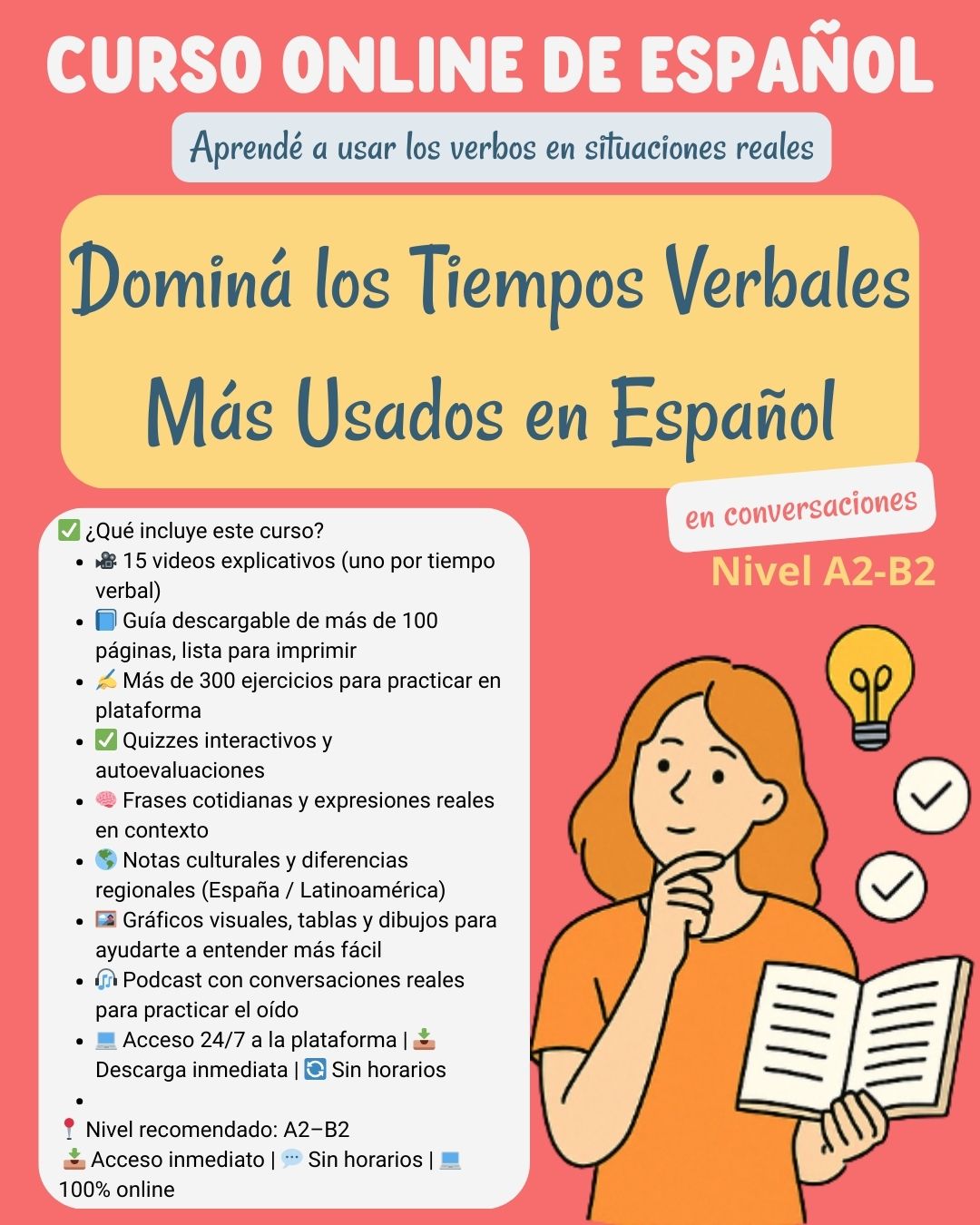 📘 Curso Online de Español