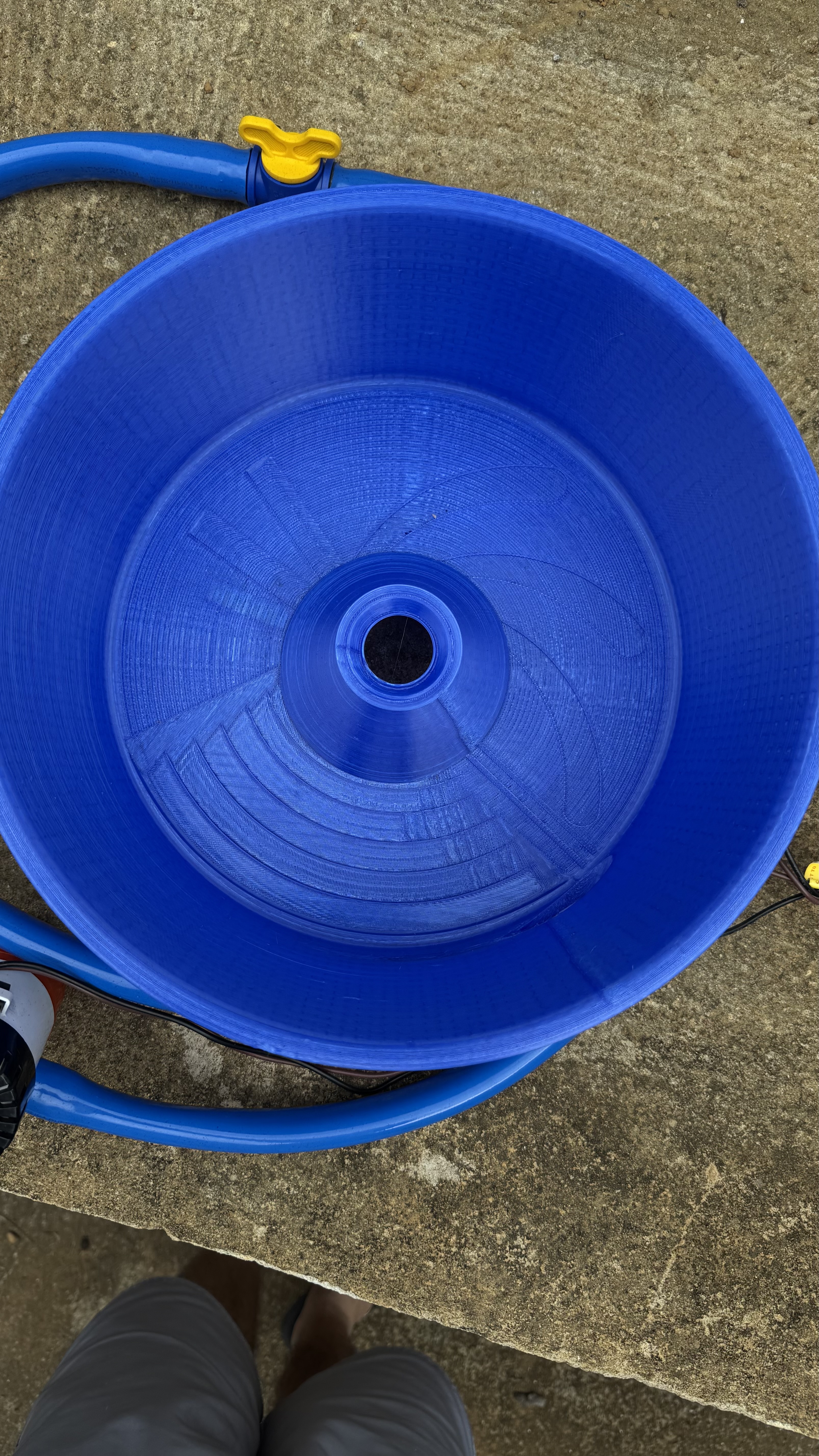 Bacia Azul Ciclone Para Garimpo. Bateia Ouro 