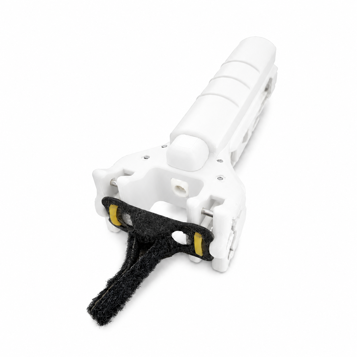 Estilingue Semiautomático Branco Atiradeira esfera 8mm
