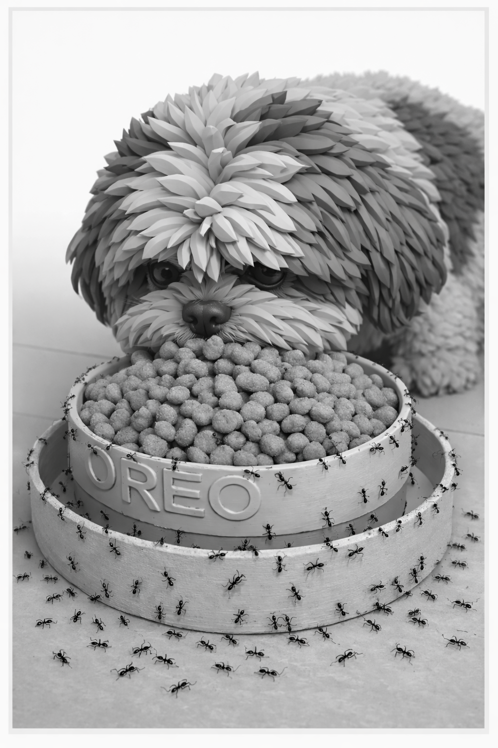  Grátis Alimentador Pet anti formigas. Arquivo para impressão 3D