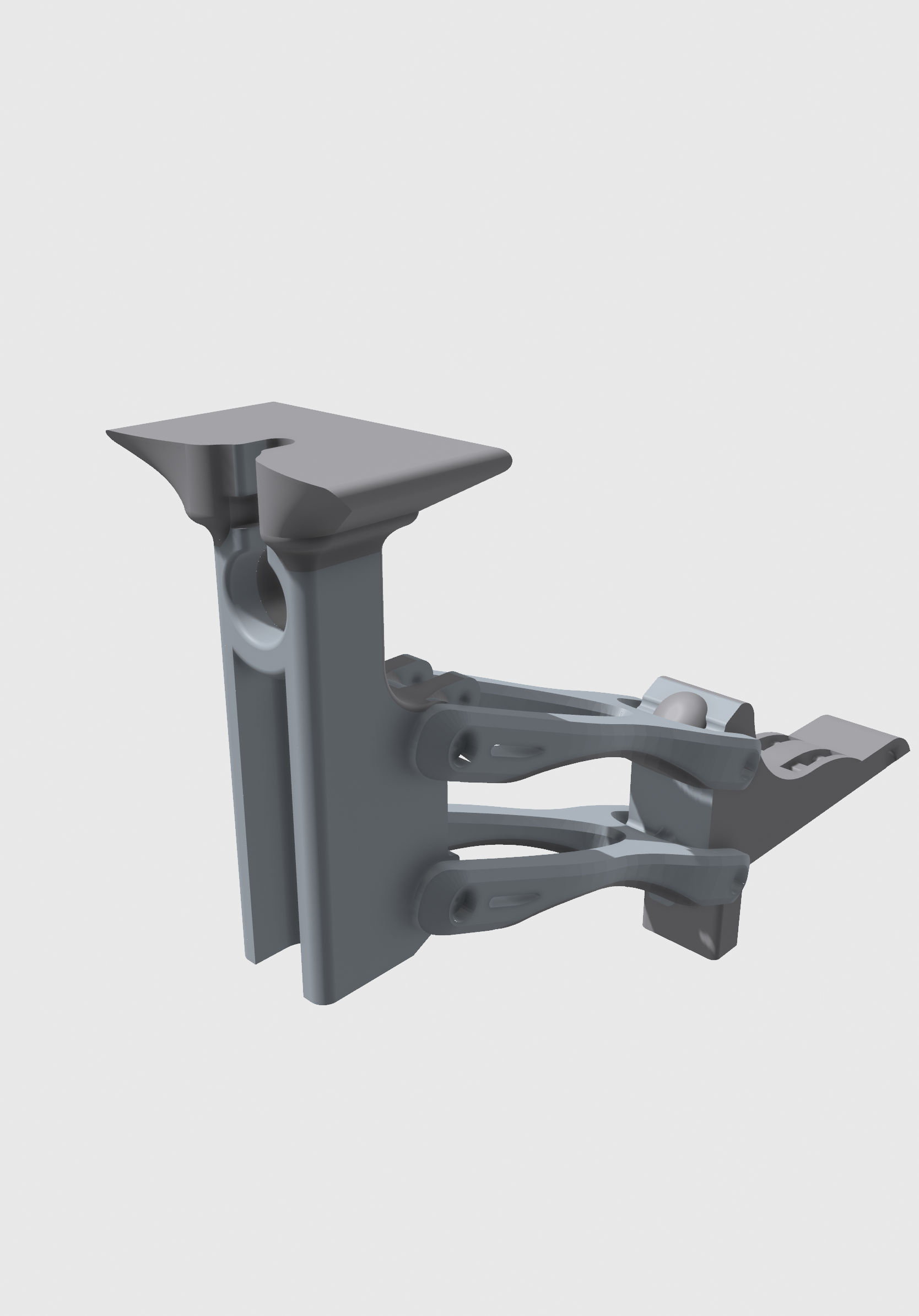 Amortecedor para câmeras GoPro e Insta 360. Instalação no Baú da moto.