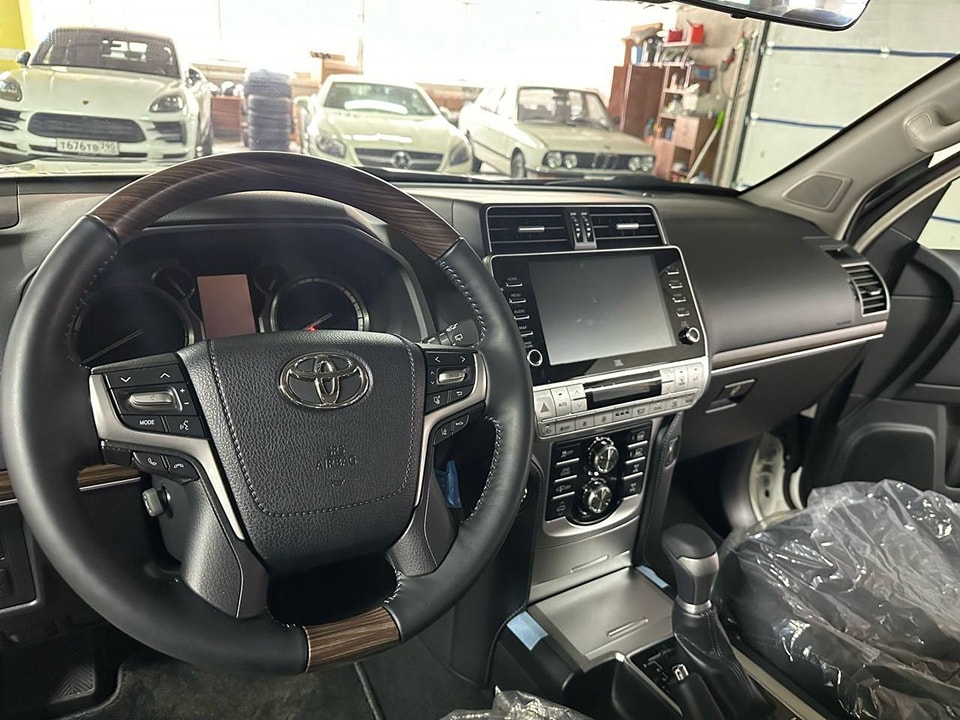 Toyota LandCruiser Prado is a four-wheel drive 4 door with 7 seats, powered by a 2.8L Diesel Turbo 4 Cylinder engine