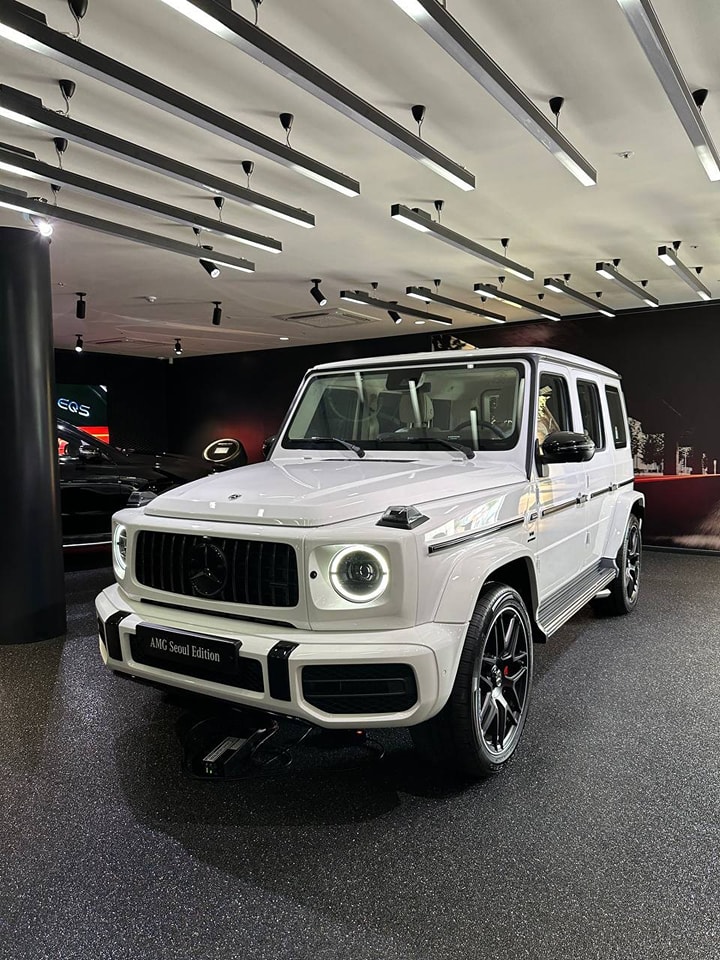 Mercedes-Benz G63 AMG Seoul Edition 4.0 V8 585 hp 4.0-litre V8 biturbo 2024