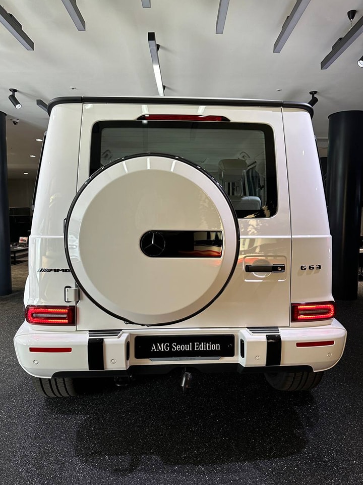 Mercedes-Benz G63 AMG Seoul Edition 4.0 V8 585 hp 4.0-litre V8 biturbo 2024