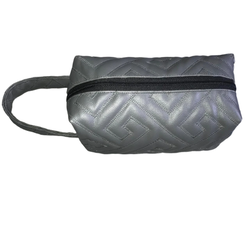 Gray Quilted Bag