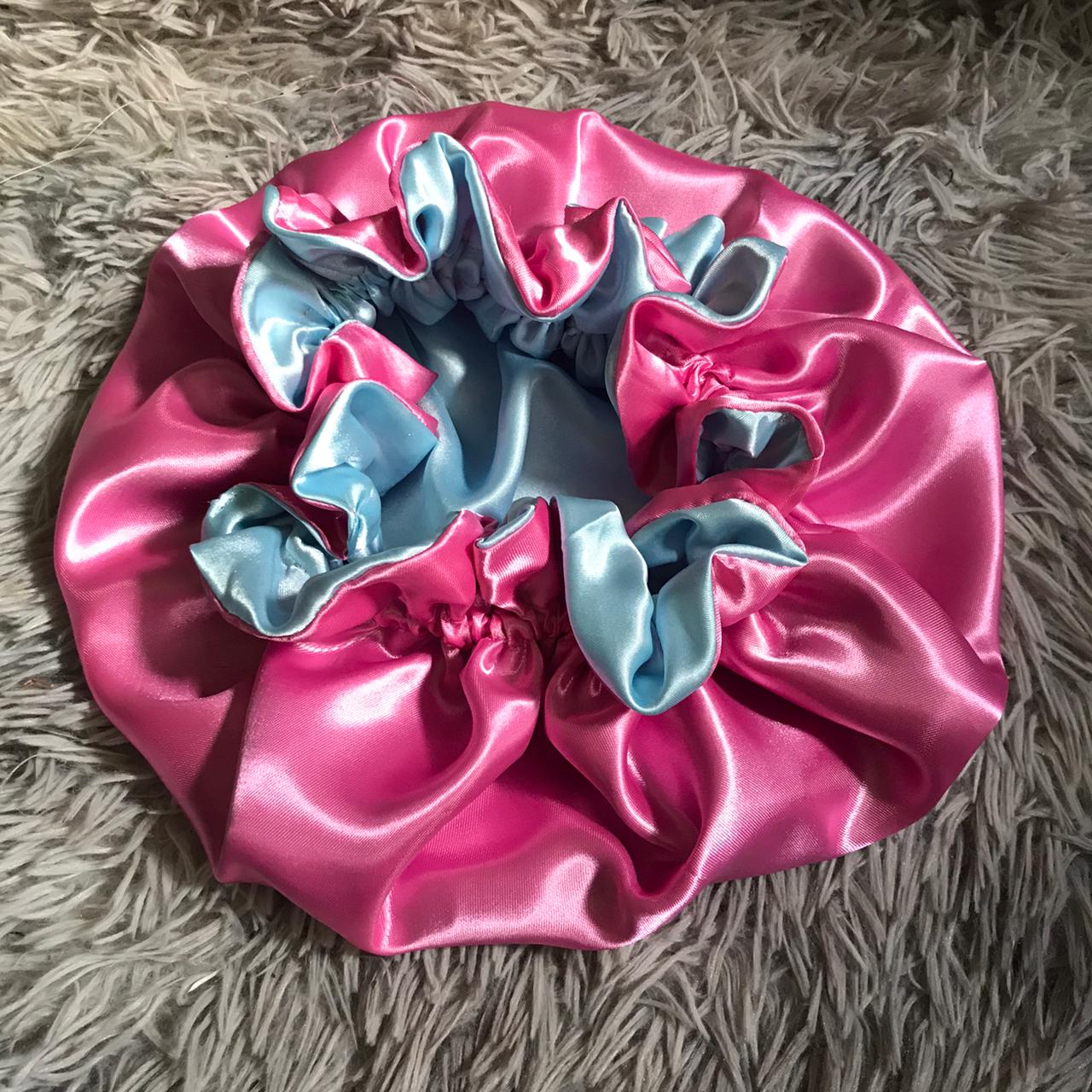 Reversible Satin Bonnet