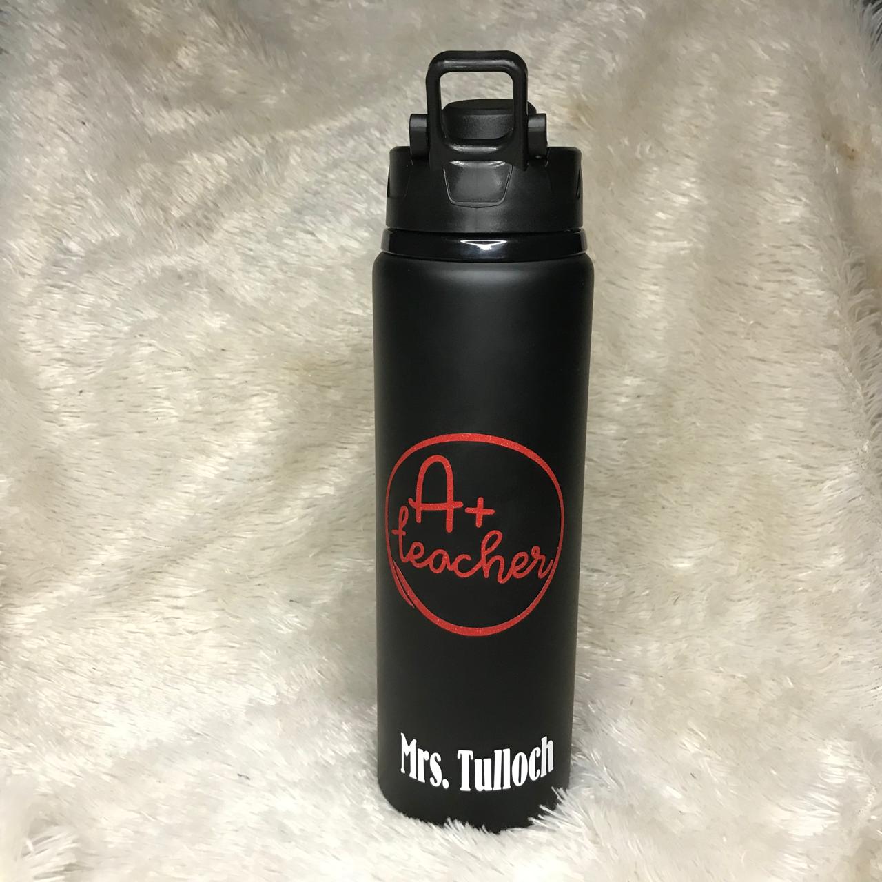 Customized Teacher Water Bottle