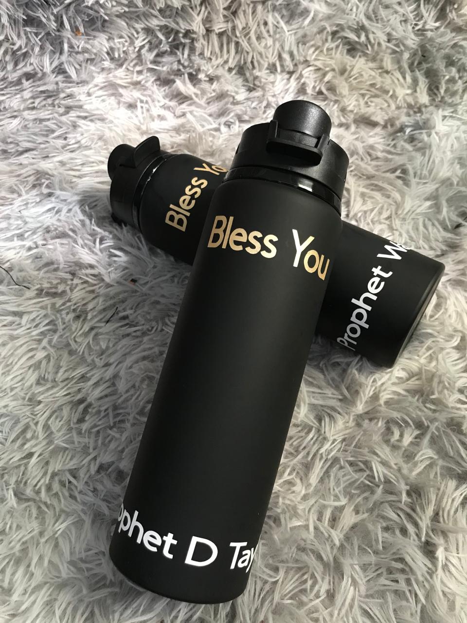 Black Bless You Bottle