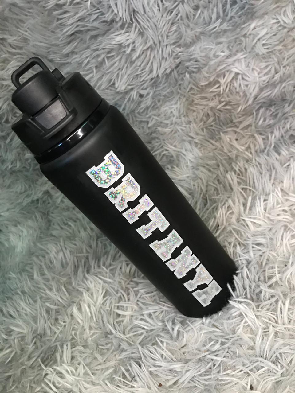 Black Water Bottle