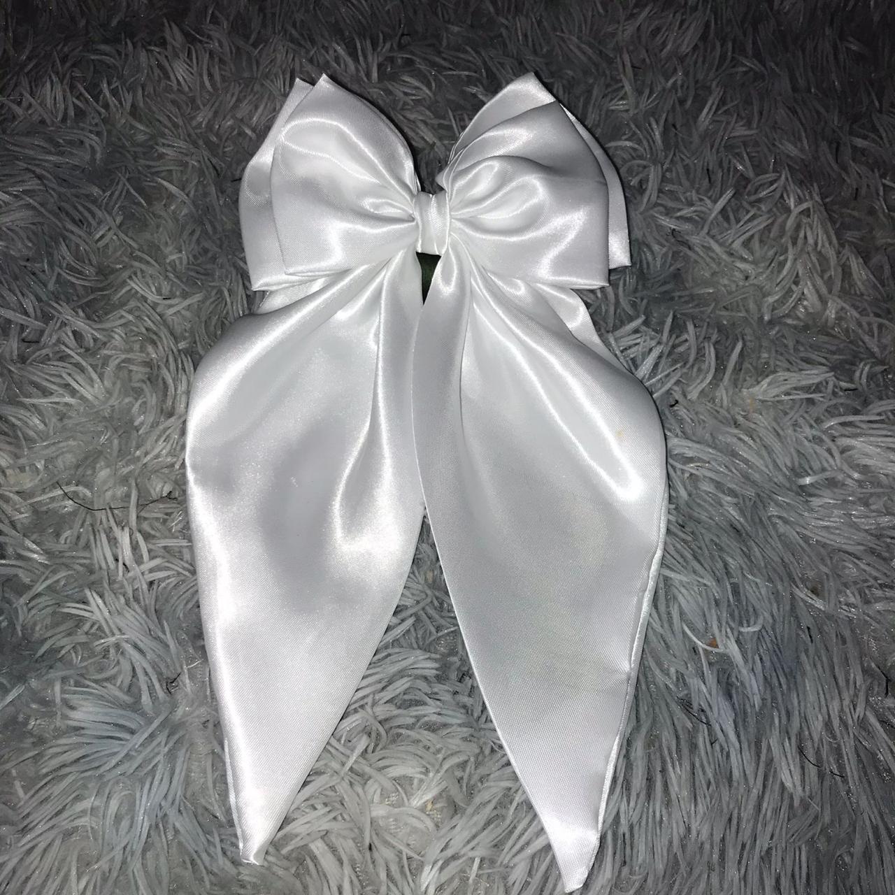 Elegant White Bow