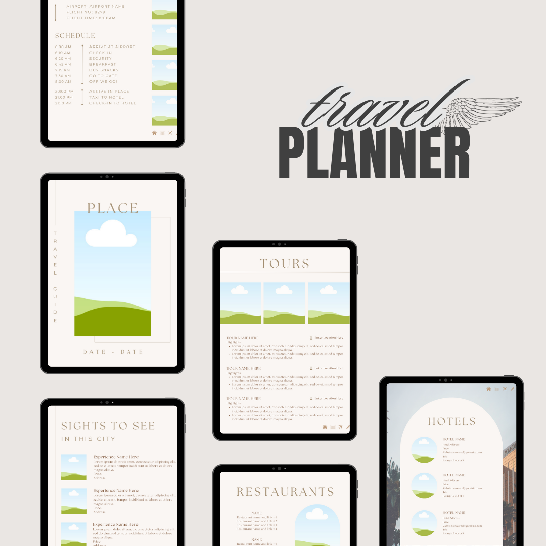 Ultimate Travel Planner Template