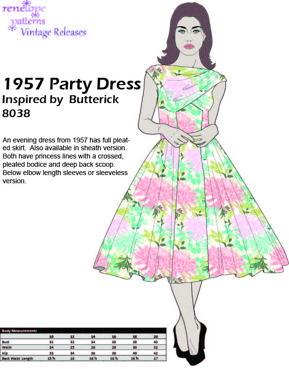 Size 16-18-20 - 1957 Party Dress
