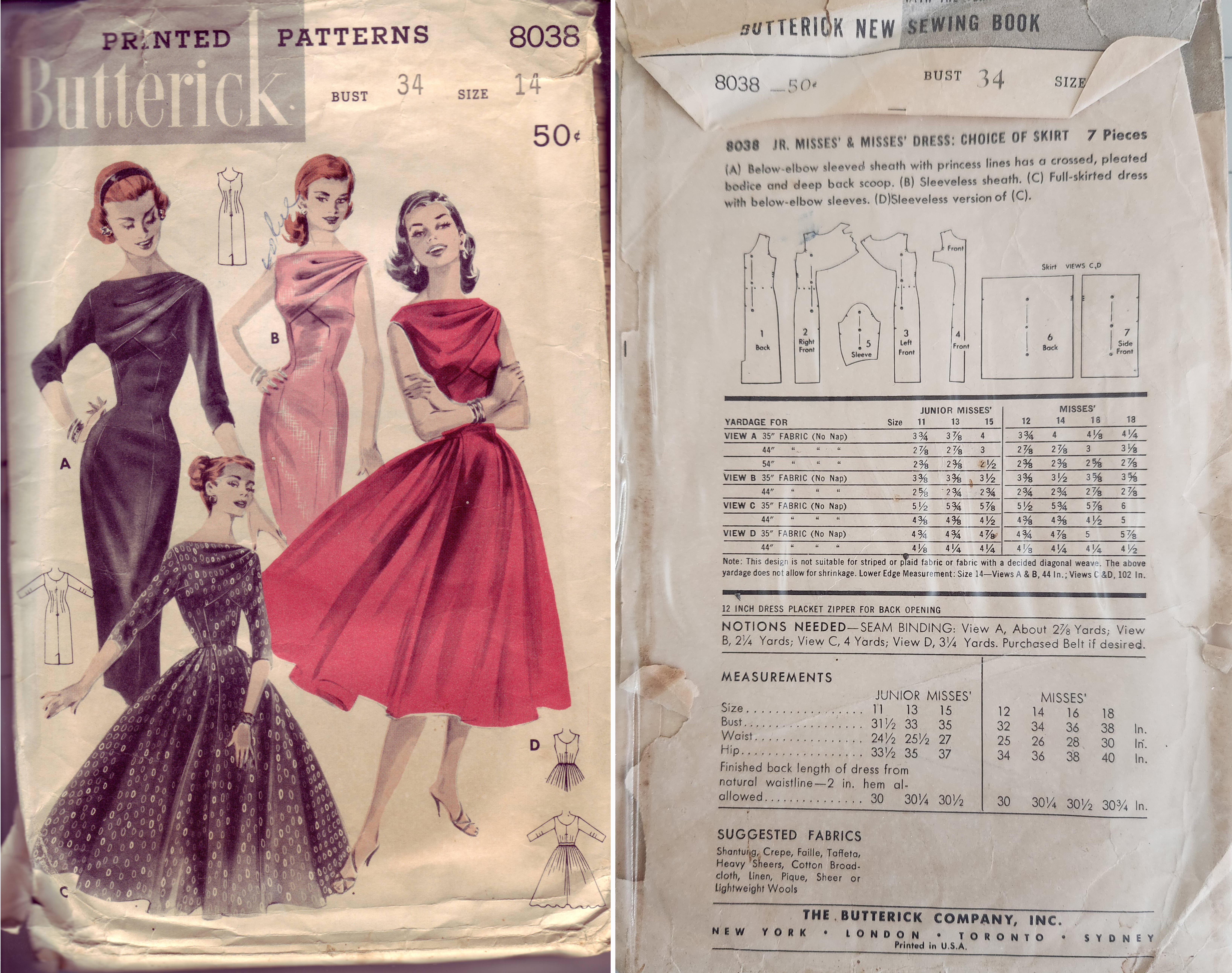 Size 16-18-20 - 1957 Party Dress