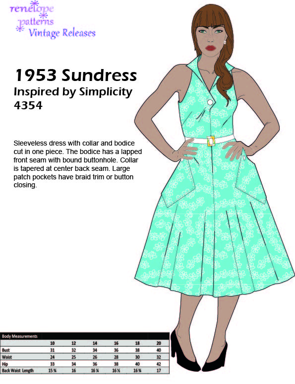 Size 10-12-14 - 1953 Sundress