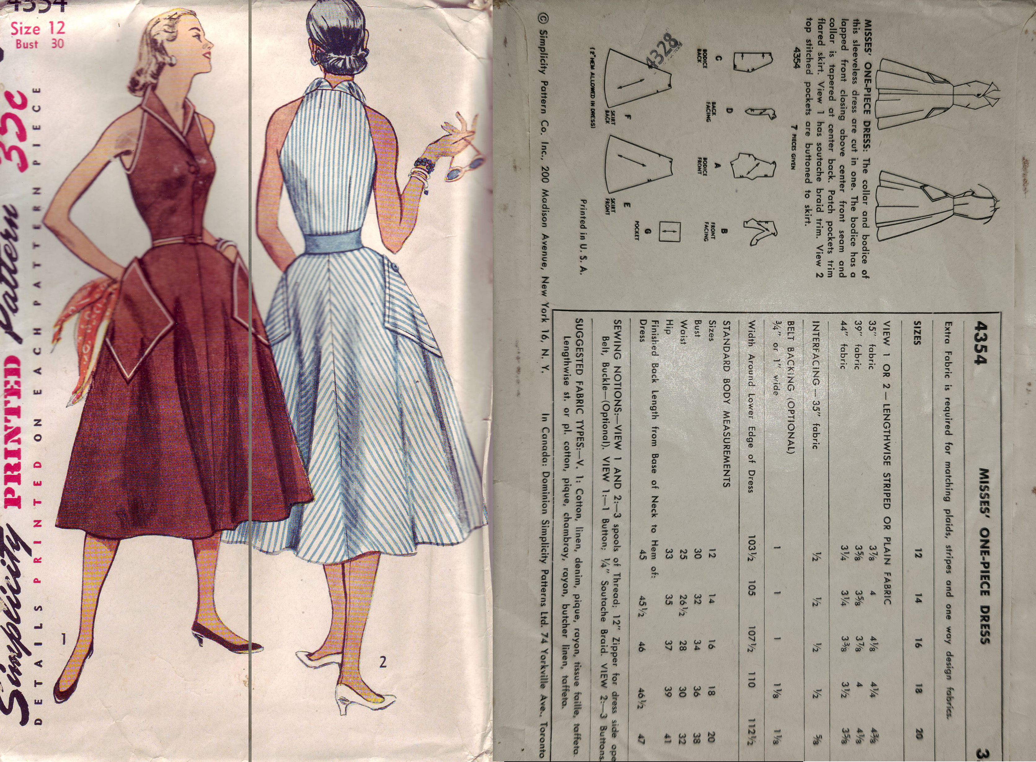 Size 16-18-20 - 1953 Sundress