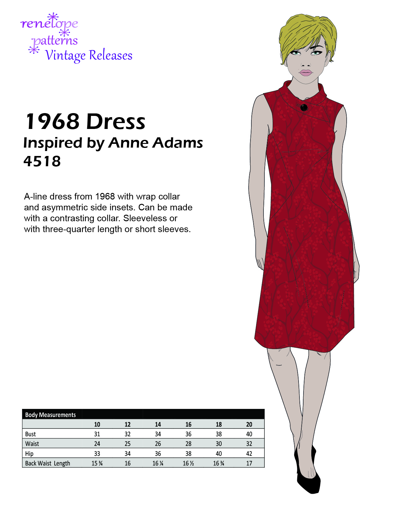 Size 10-12-14 - 1968 Dress