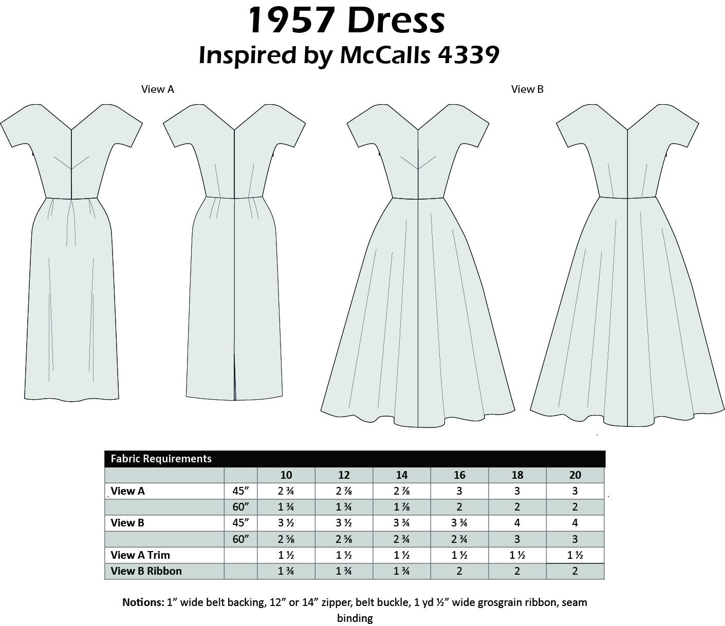Size 16-18-20 - 1957 Dress