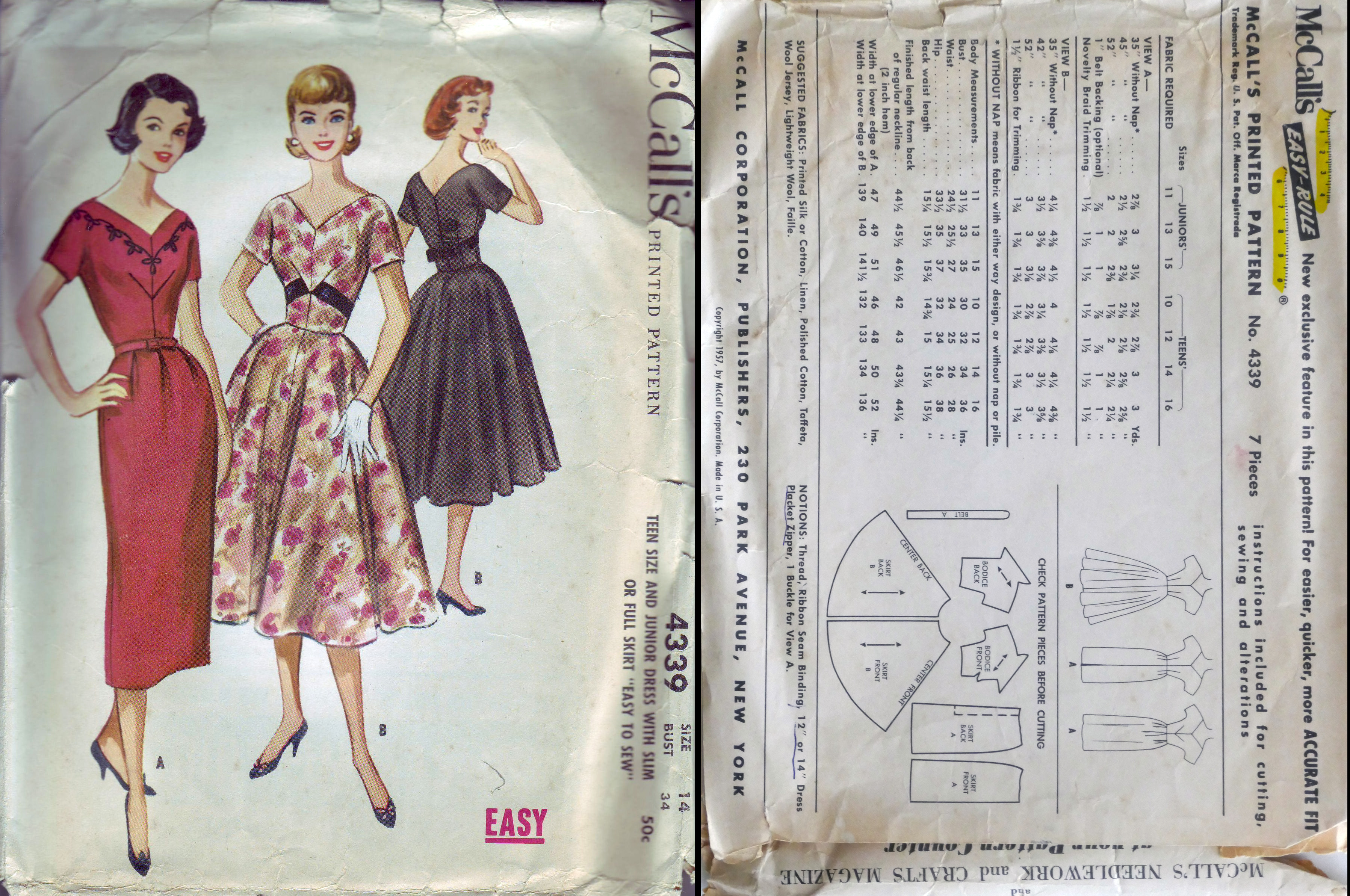 Size 16-18-20 - 1957 Dress