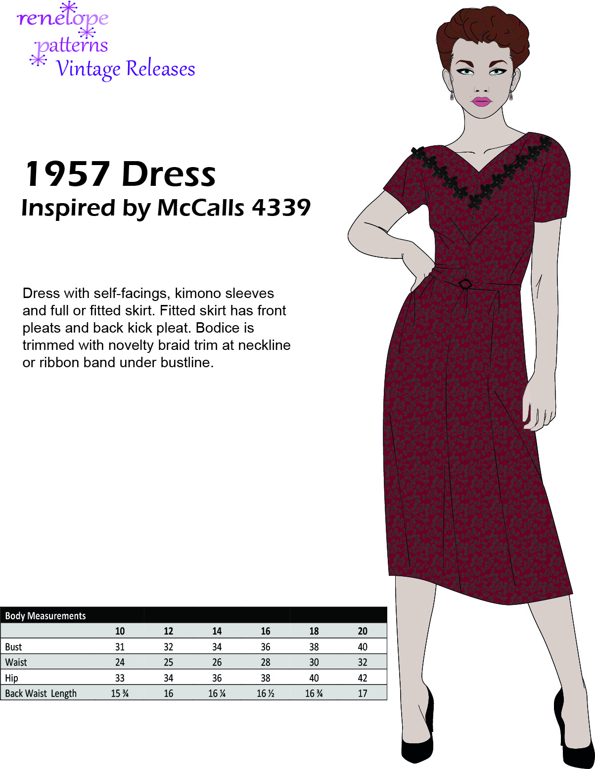 Size 16-18-20 - 1957 Dress