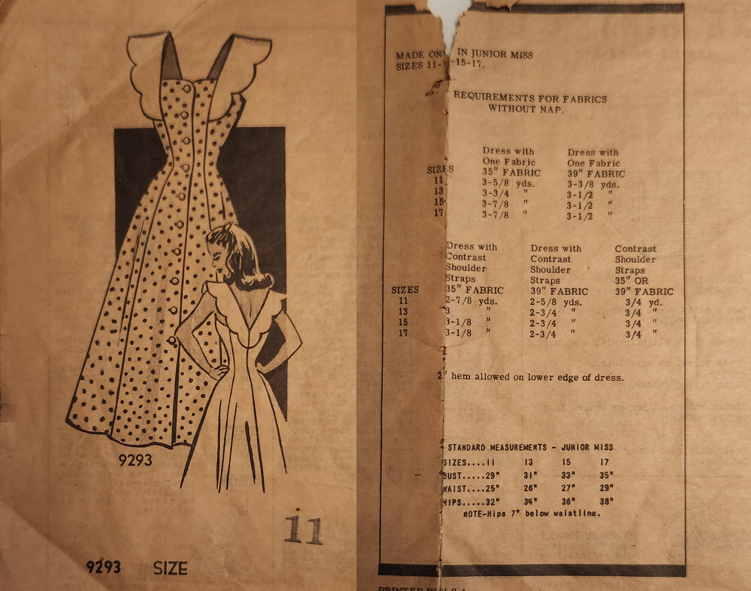 Size 10-12-14 - 1946 Sundress