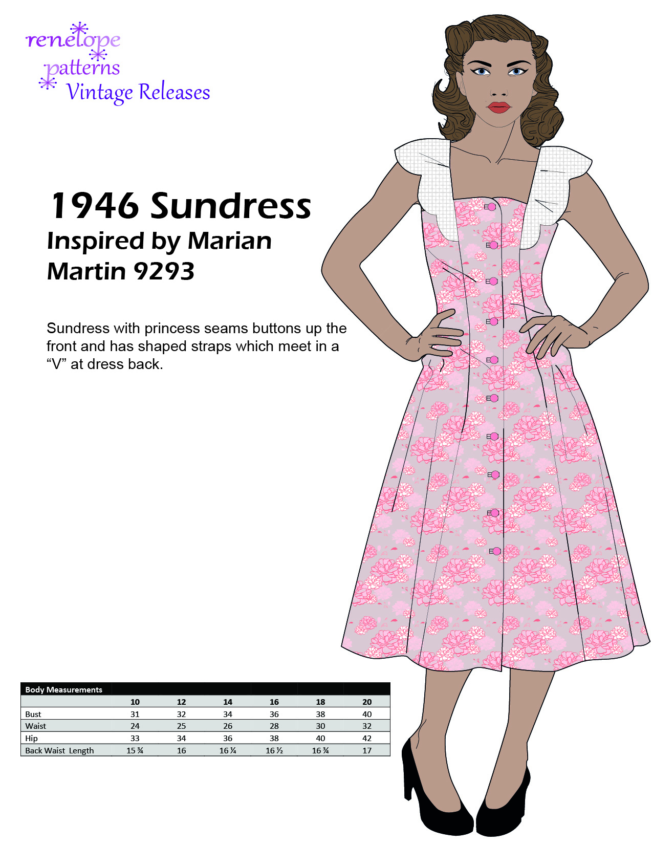 Size 16-18-20 - 1946 Sundress