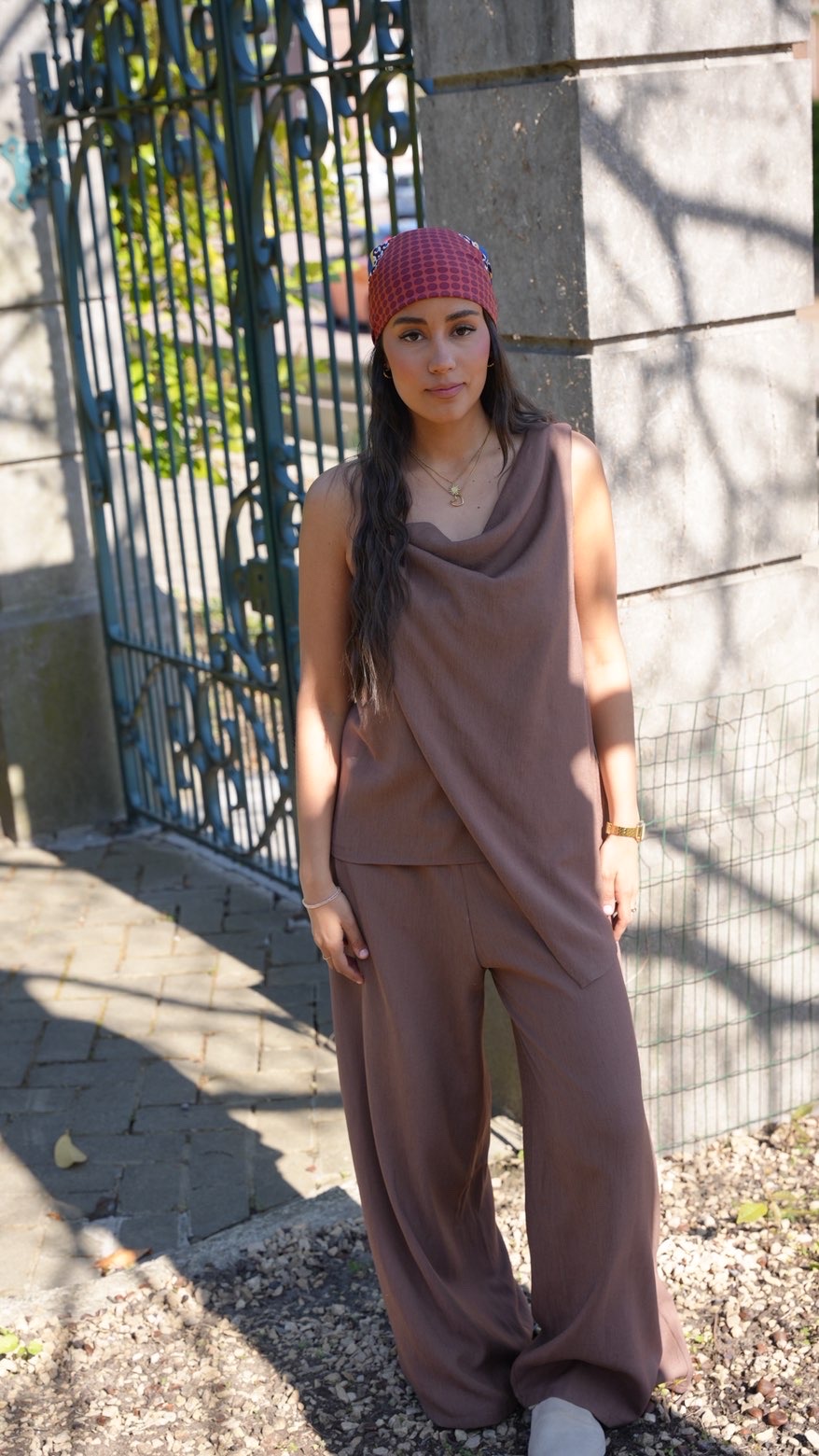Ensemble Décontracté Marron
