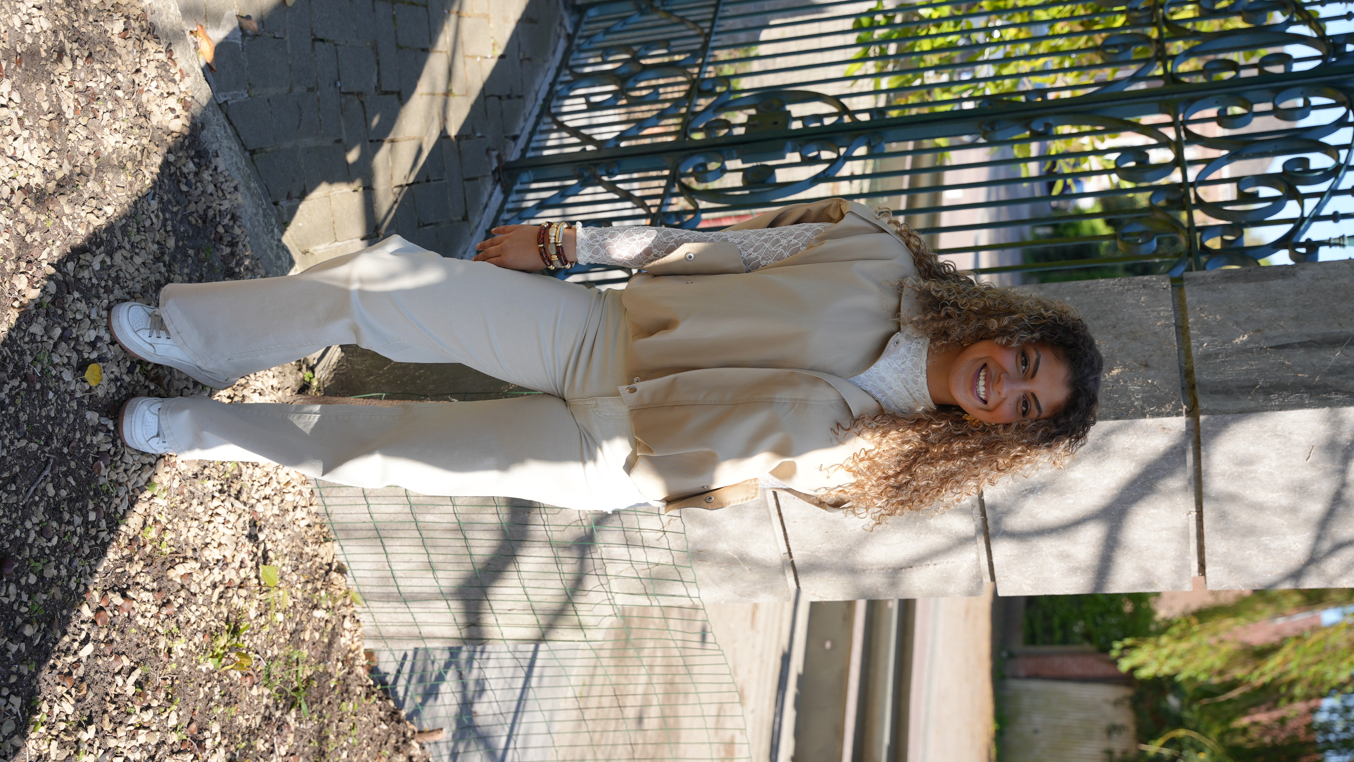 Veste Valy beige Femme