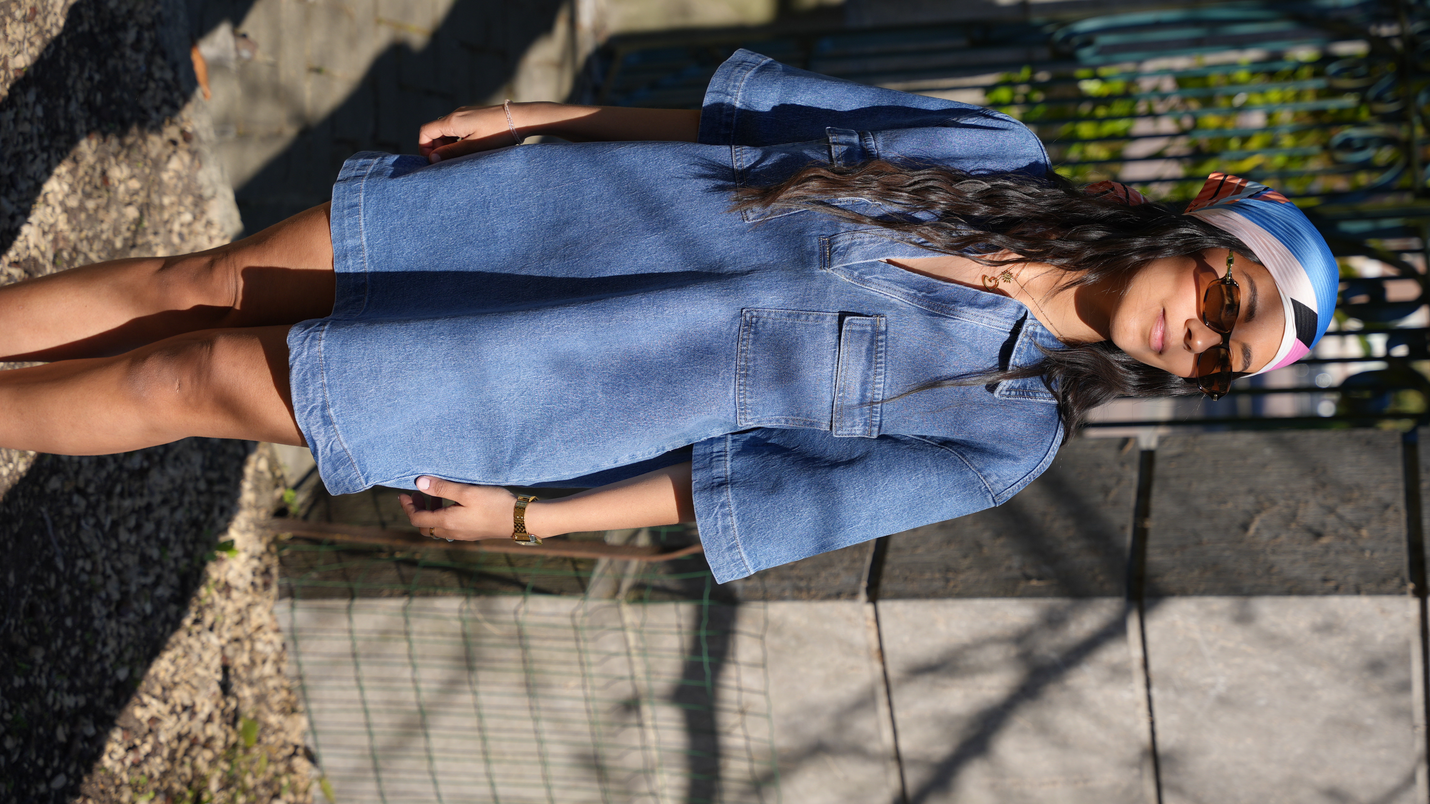 Robe Riad Chemise en Jean