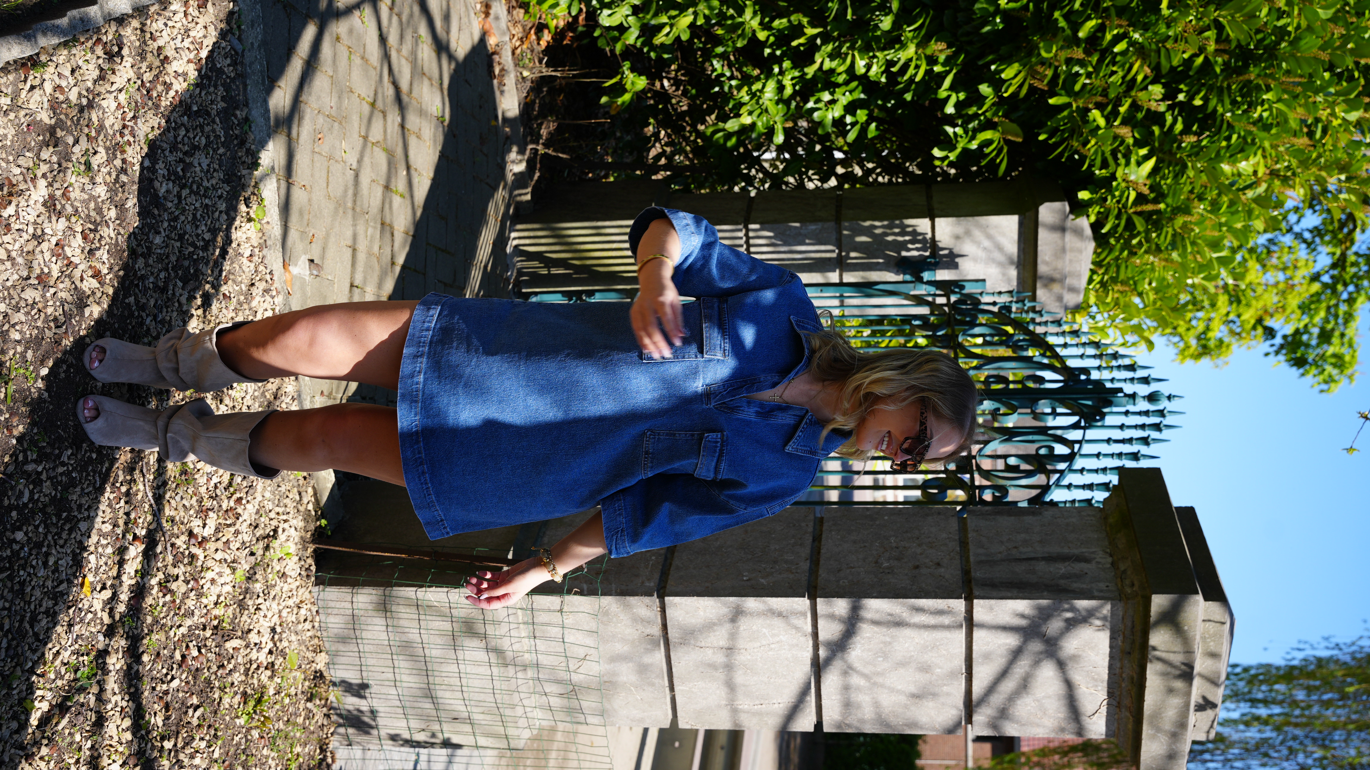 Robe Riad Chemise en Jean