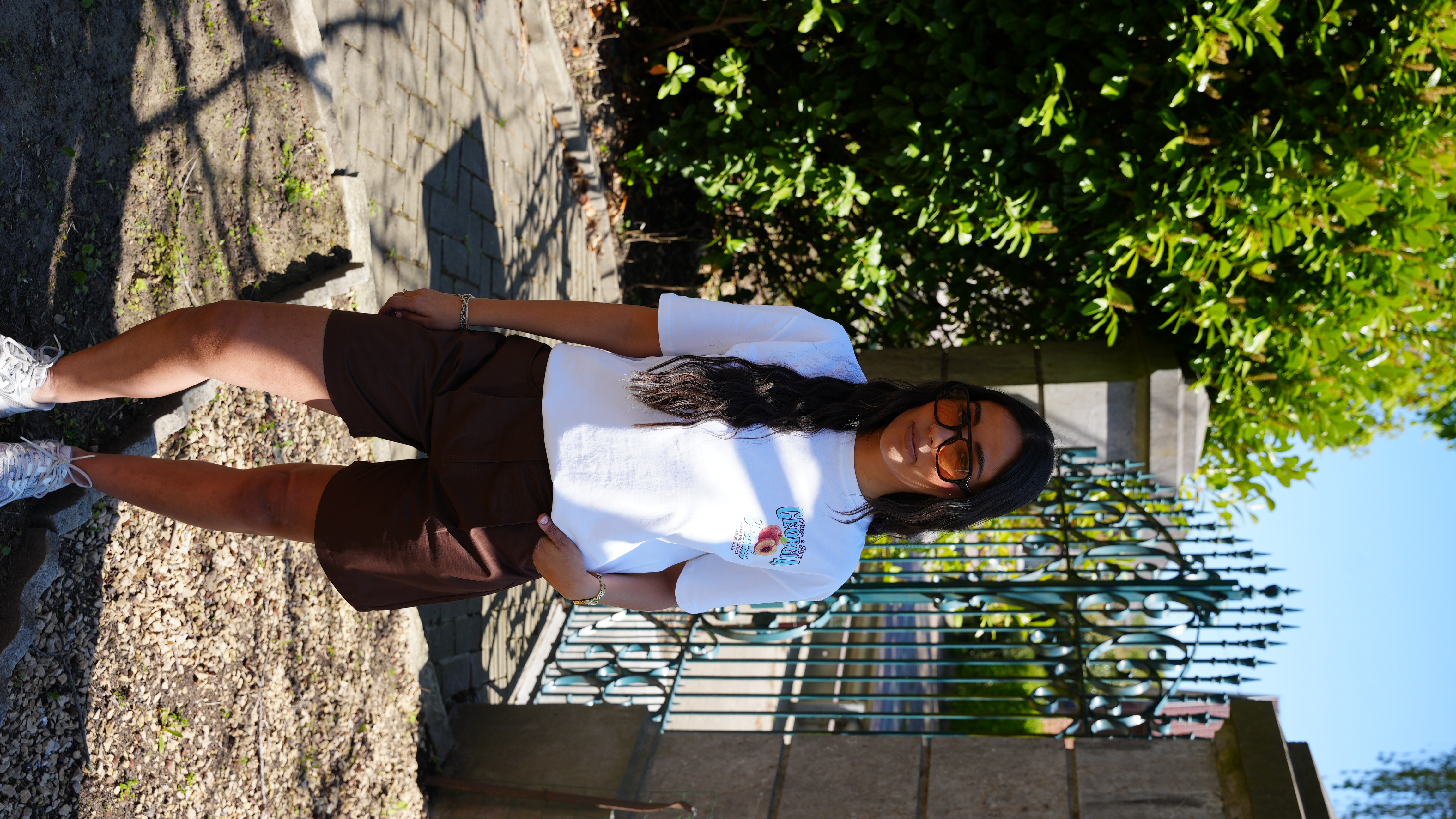 Short Bruno  chocolat femme