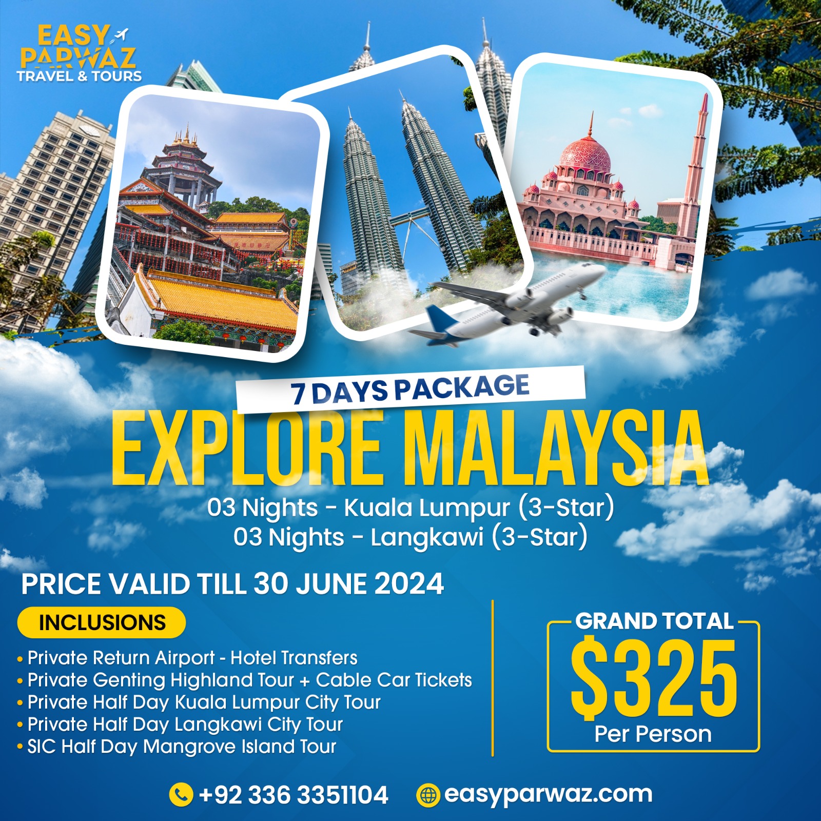 7 Days Malaysia Package