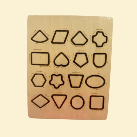 Tracing numbers and shapes board