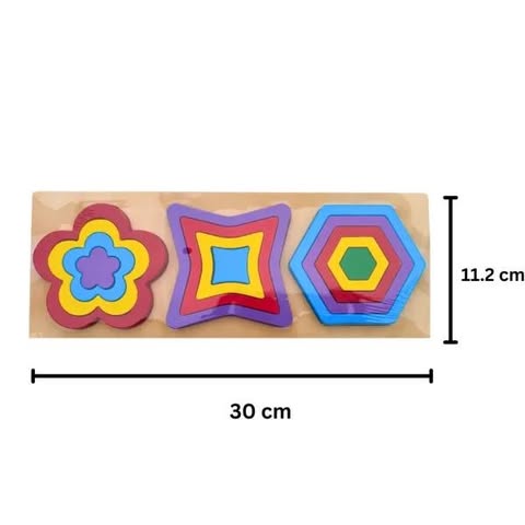 Wooden Learning Shapes 
