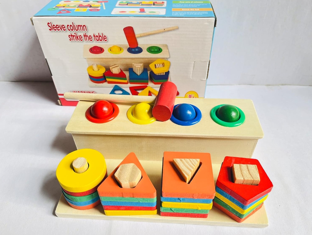 2 in 1 Wooden Sleeve Column