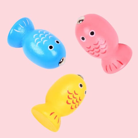 Wooden Panda Fishing Toy – Magnetic Fishing Game Set 