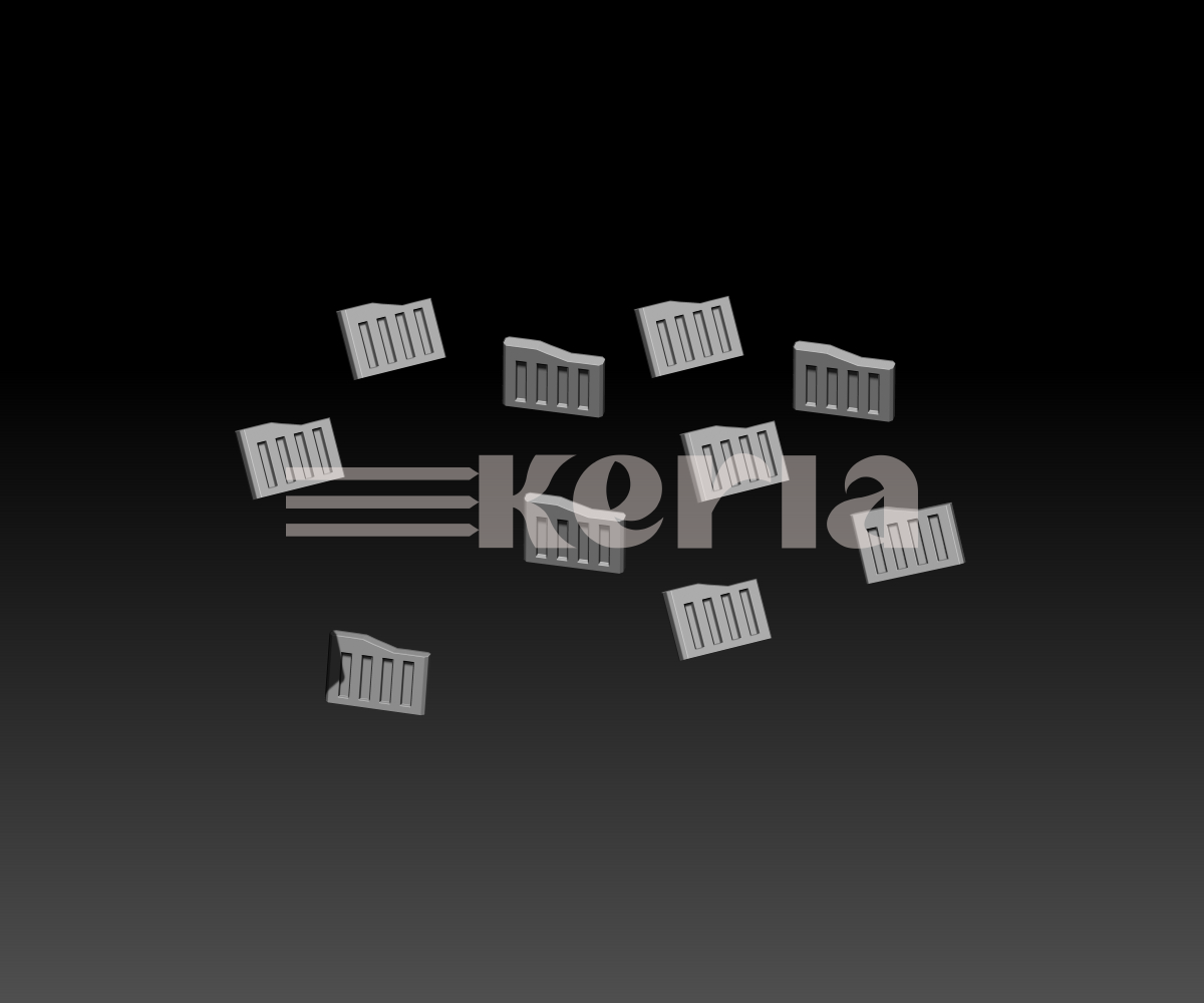 Lot de 10 chargeurs de Gewehr43